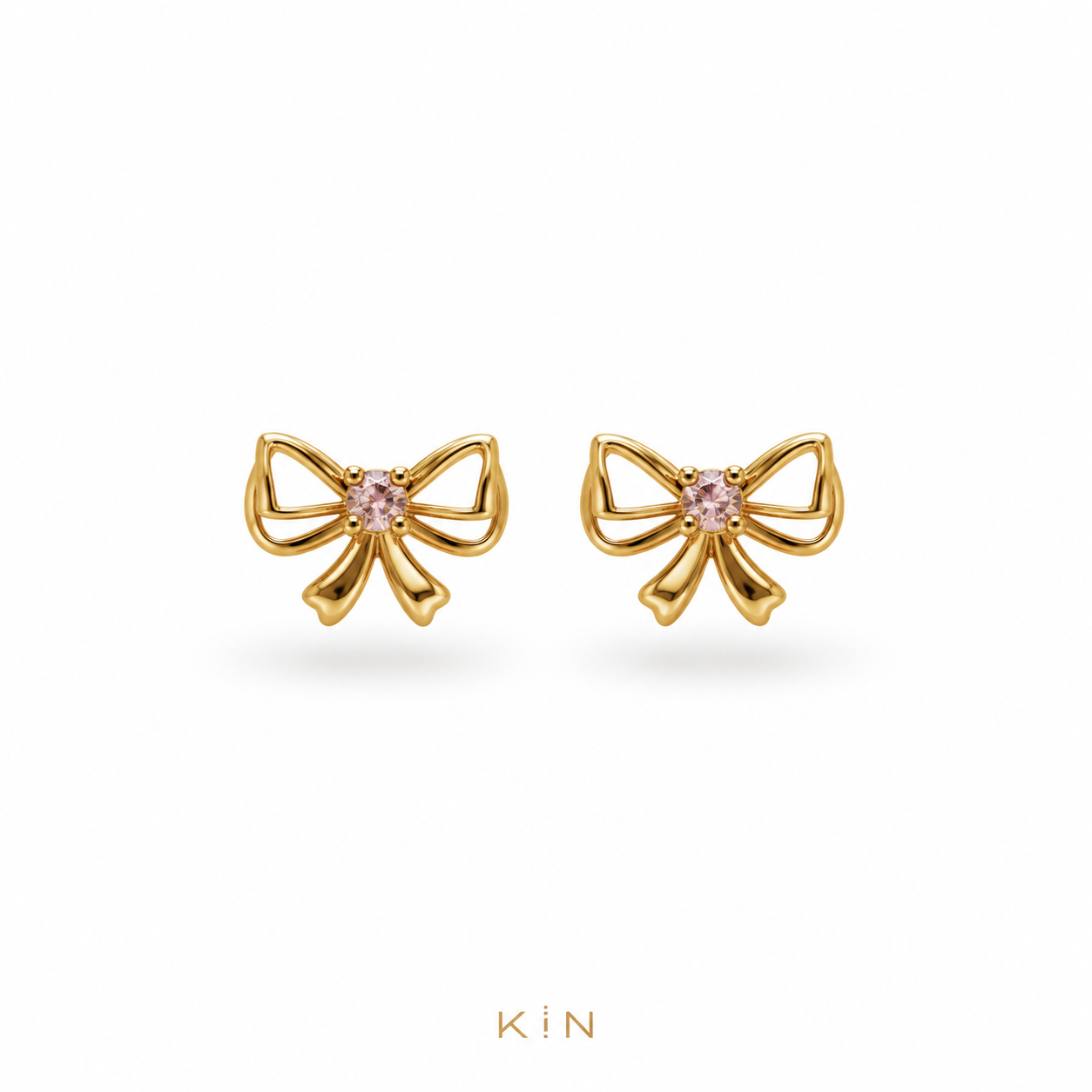 گوشواره طلای KIN مدل FRM101
